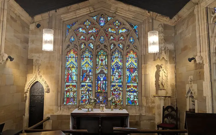The Chantry Chapel on Wakefield bridge
