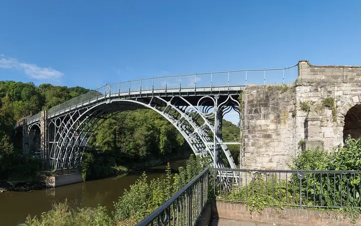 The Iron Bridge spanning the River Severn