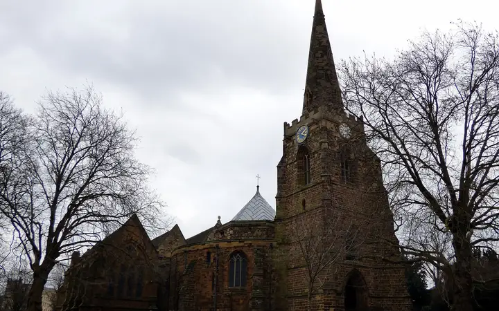 The round Church of the Holy Sepulchre in Northampton