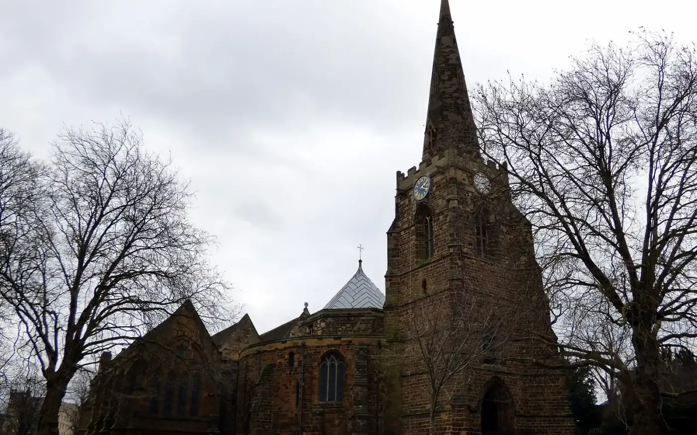 The round Church of the Holy Sepulchre in Northampton