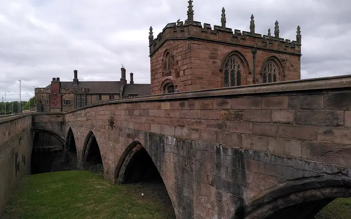 The small chapel on Rotherham's medieval bridge