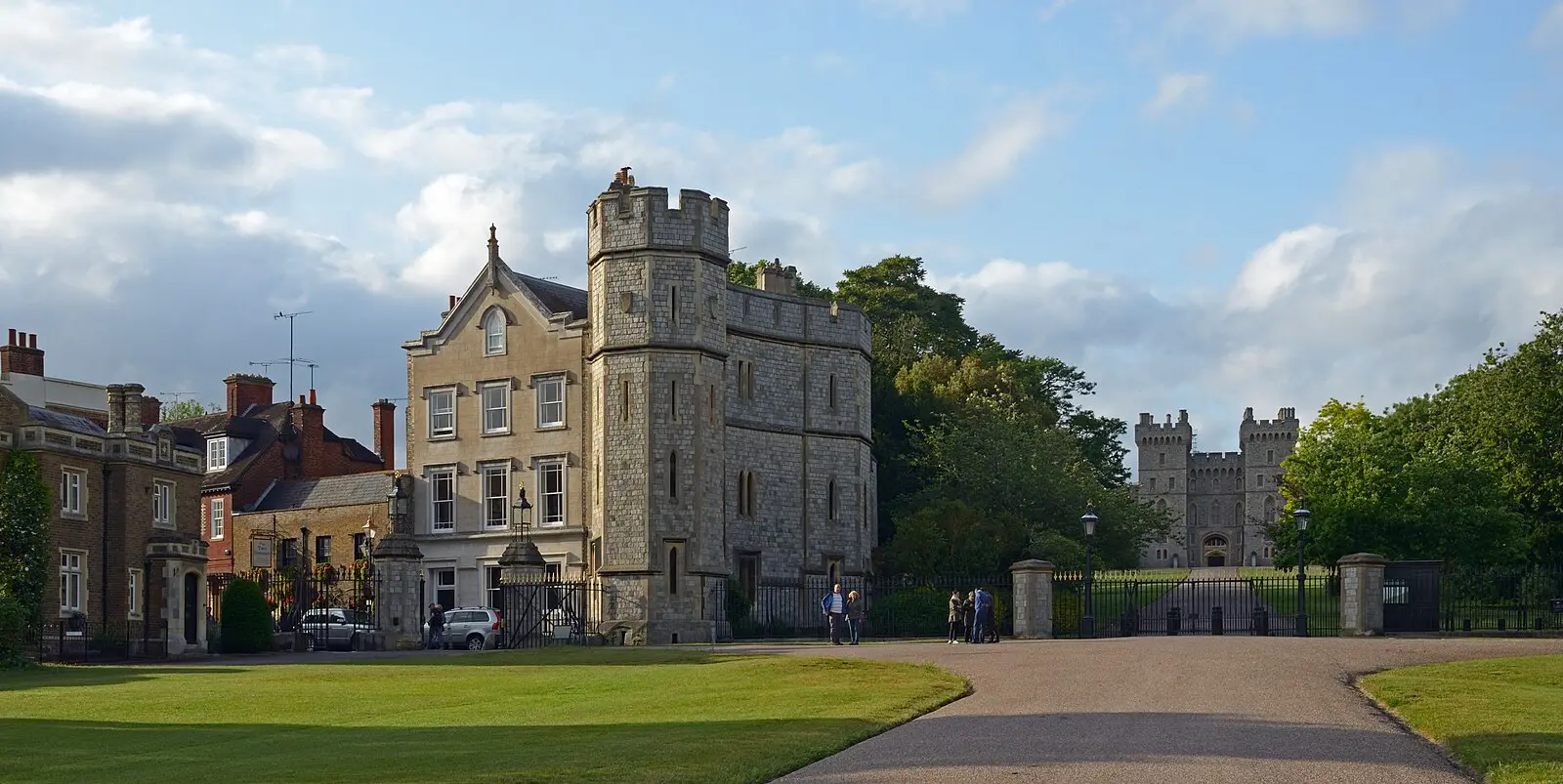 The Long Walk leading to Windsor Castle