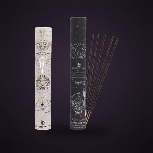 Ancient Witch Spell Incense - Cleansing - Rock Crystal Pendulum – Ancient Witch Spell Incense from Starseed UK