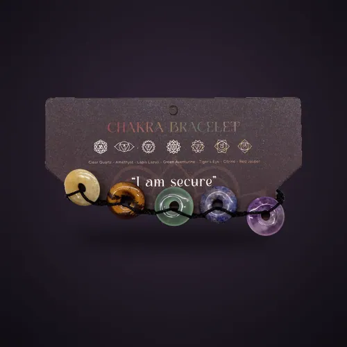 Chakra String Bracelet - Large Donuts – Chakra String Bracelets from Starseed UK