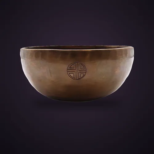 Extra Large Indian Moon Phase Singing Bowl - (approx 1500g) - 22cm – Tibetan Singing Bowls from Starseed UK