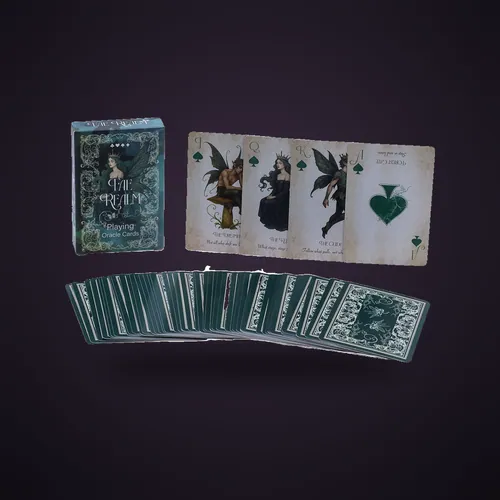 Fae Realm Playing & Oracle Cards – Fairy Theme – Playing & Oracle Cards from Starseed UK