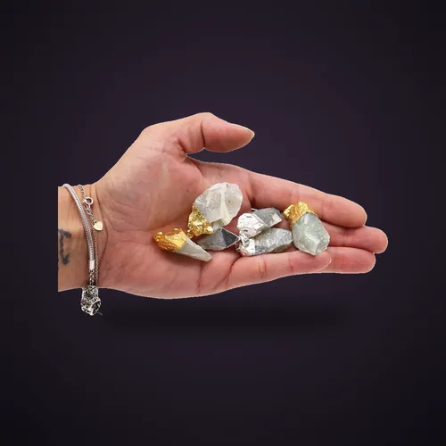 Gemstone Indian Jade Gold & Silver Plated Pendants (6 assorted) – Gemstone Pendants from Starseed UK