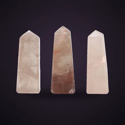Gemstone Obelisk Point approx 5cm - Smokey Quartz – Gemstone Obelisk Points from Starseed UK