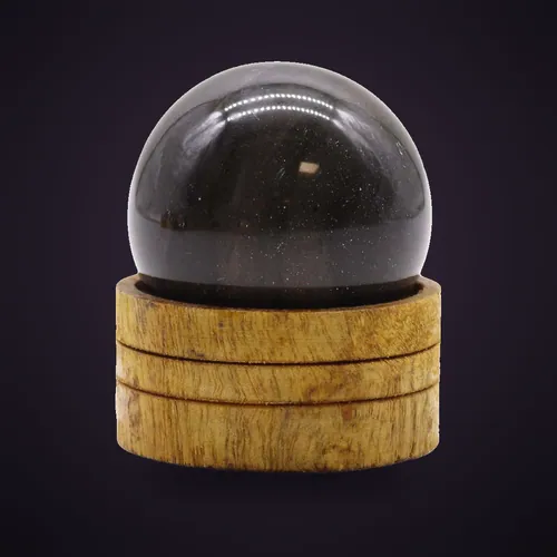 Gemstone Sphere 50mm - Ocean Agate with Stand – Gemstone Crystal Spheres with Stand from Starseed UK