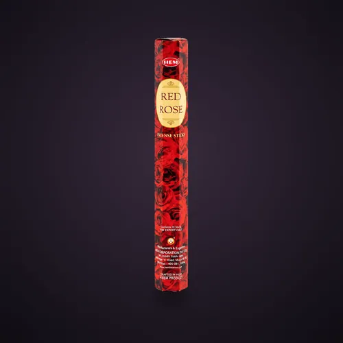 HEM Hexagonal Incense - Red Rose – Famous HEM Hexagonal Incense from Starseed UK