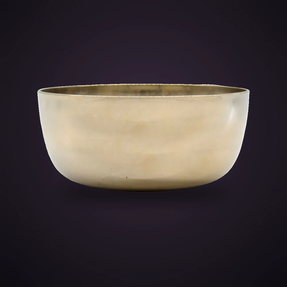 Large Brass Sing Bowl - 17cm