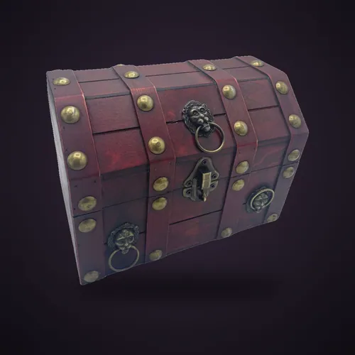 Large Treasure Chest - Tan – Vintage Style Boxes from Starseed UK