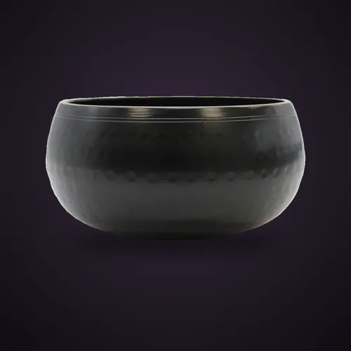 Medium Black Beaten Bowl - 15cm – Tibetan Singing Bowls from Starseed UK