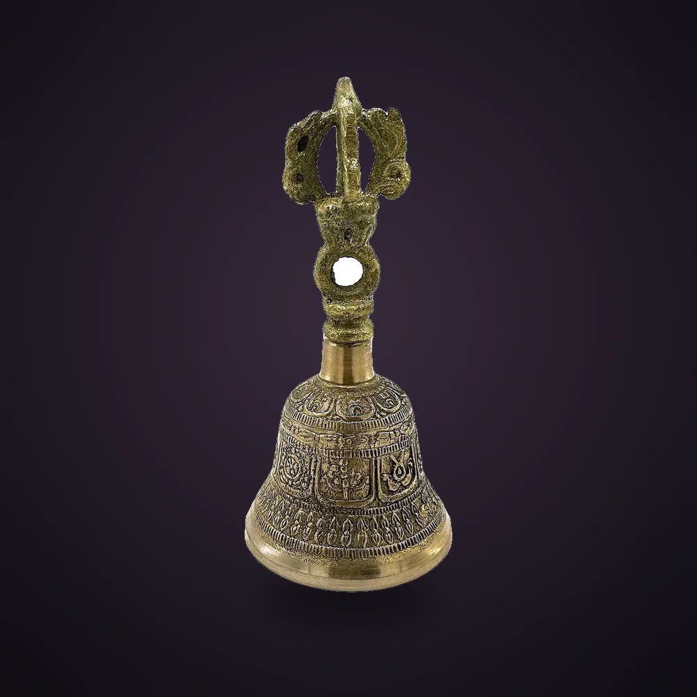 Medium Tibetan Tingsha Bell - 6x11.5cm