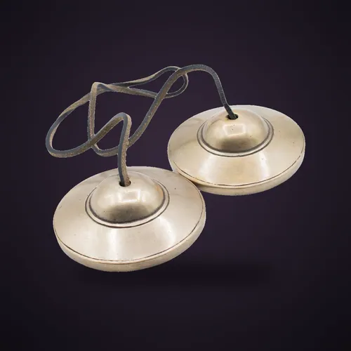 Premium Brass Tibetan Tingsha - Plain Traditional - approx 7.5cm (345gm) – Tibetan Tingsha Bells from Starseed UK