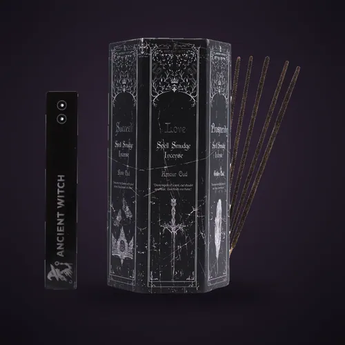 Pyramid Shape Display Incense - Set of 5 Ancient Witch Scents & Spells – Ancient Witch Spell Incense from Starseed UK