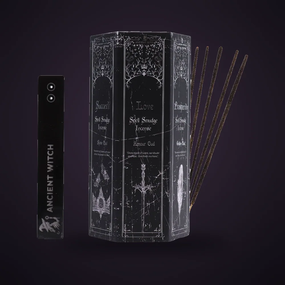 Pyramid Shape Display Incense - Set of 5 Ancient Witch Scents & Spells
