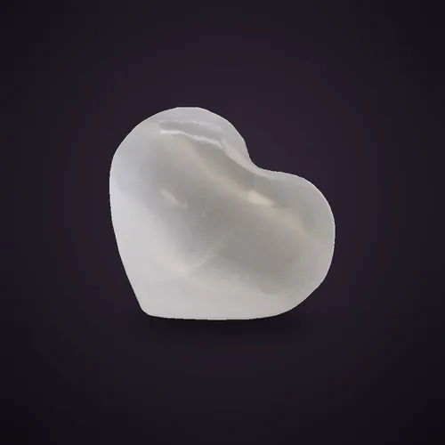 Selenite Heart - 3-4cm – Selenite Wands from Starseed UK