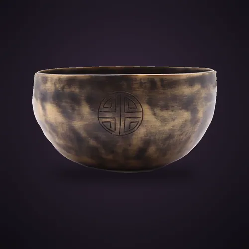 Small Indian Moon Phase Singing Bowl - (approx 550g) - 13cm – Tibetan Singing Bowls from Starseed UK