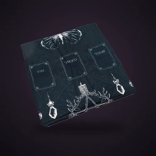 Tarot Reading Cloth - Ancient Witch – Tarot Cards & Reading Cloths from Starseed UK
